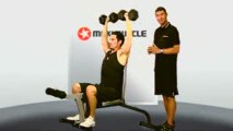 Seated Dumbbell Press Demonstration Video - Maximuscle