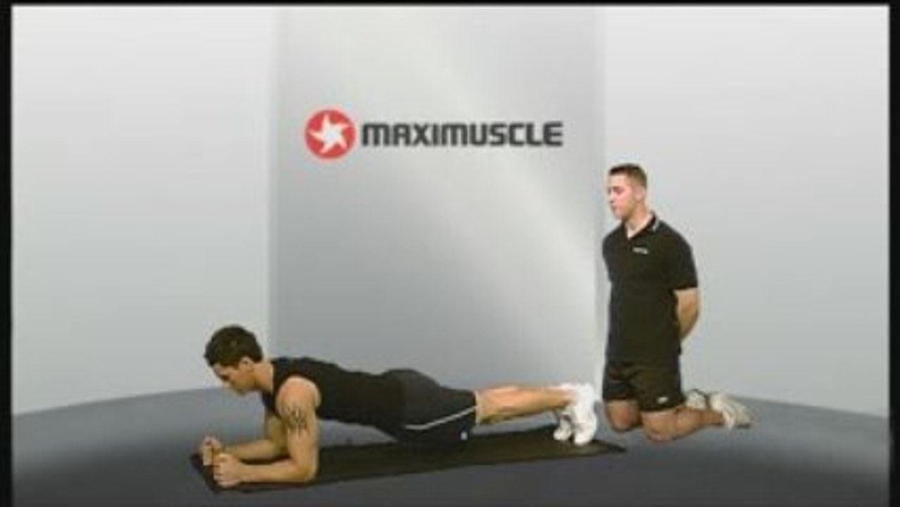 Plank Exercise Demonstration Video - Maximuscle