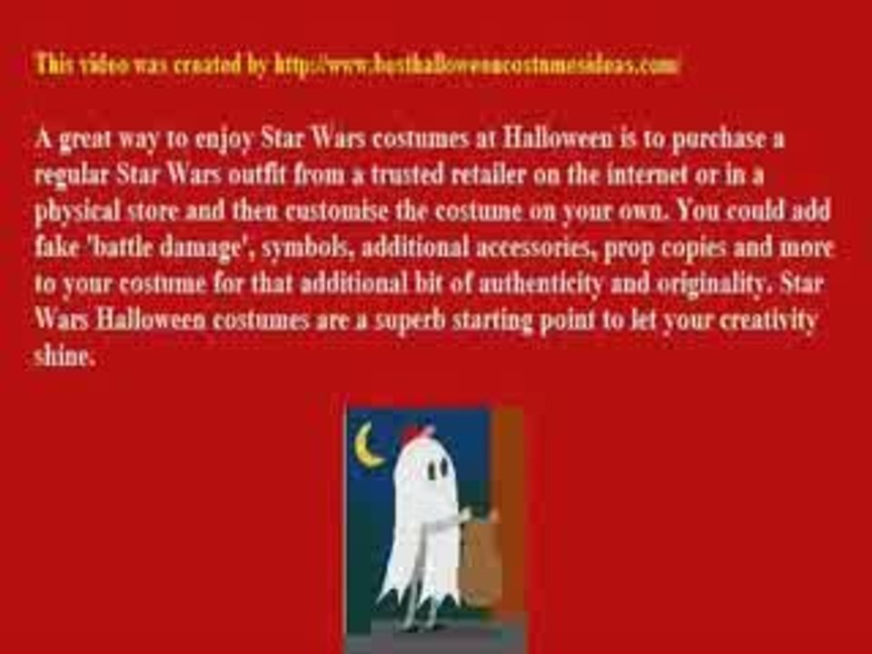 Thrilling Star Wars Halloween costumes Everyone Can Enjoy