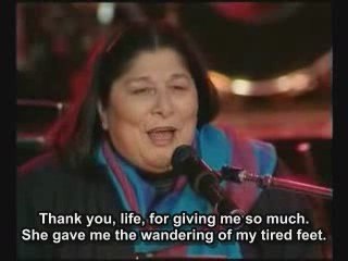 Mercedes Sosa & Joan Baez & Translation