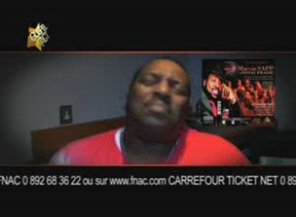 Marvin Sapp - Le 31 Octobre 2009 Concert avec TOTAL PRAISE