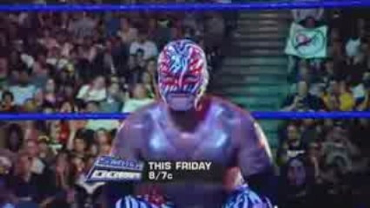 WWE SmackDown 10 16 09 - Batista vs. Rey-Mysterio