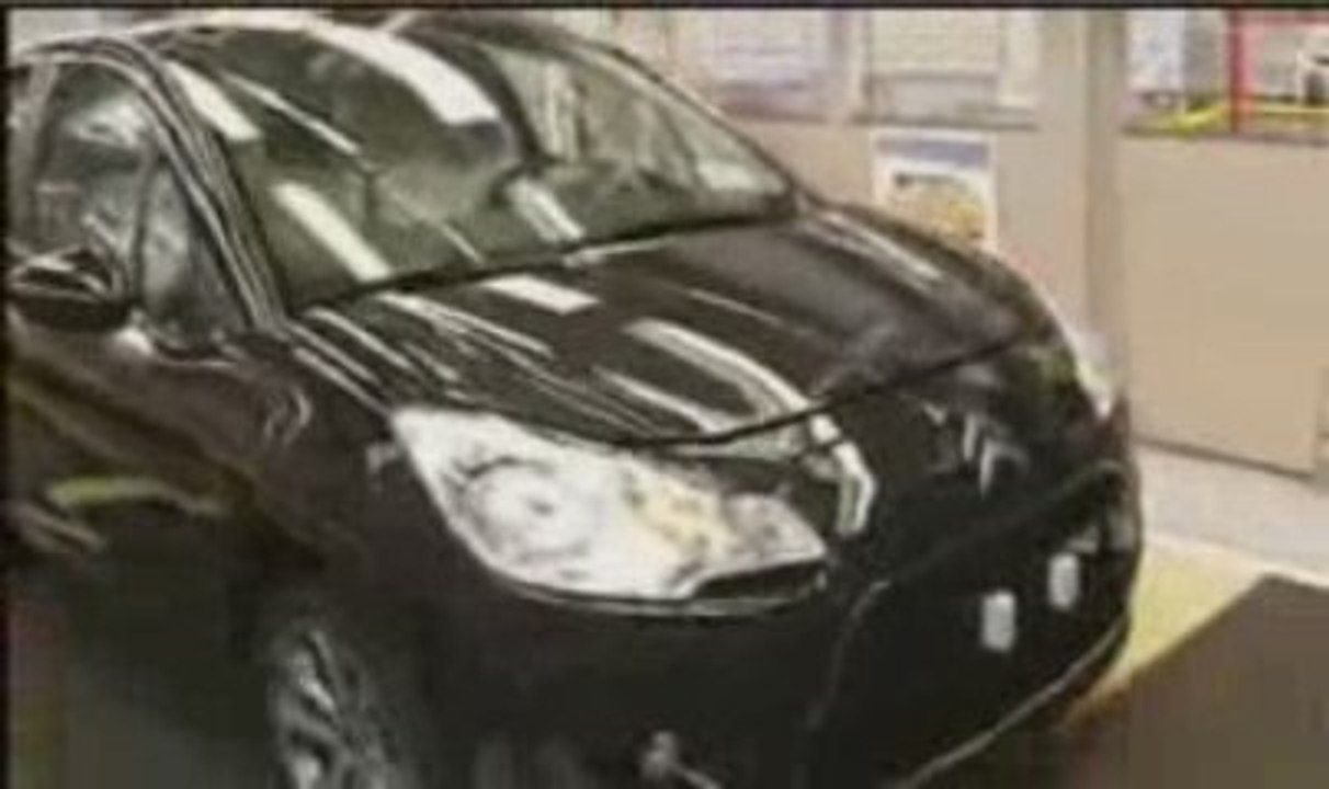 La fabrication d'une voiture