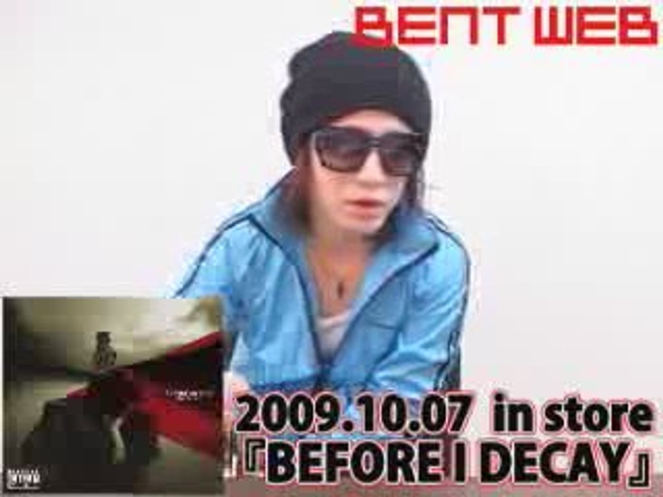 Ruki - Bent Web Comment [2009.10.15]