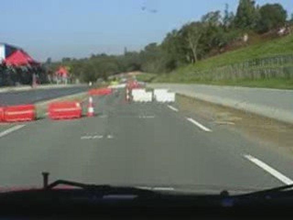 Finale coupe de France des slaloms 2009 à Plouay- Emilien