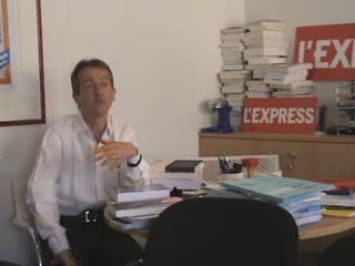 Christophe Barbier,  l'Express, voile integral