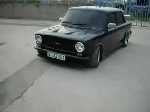 Tuned Fiat Murat 124 Burnout - 41 AZ 631