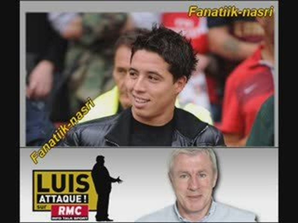 Interview Samir Nasri Luis Attaque RMC