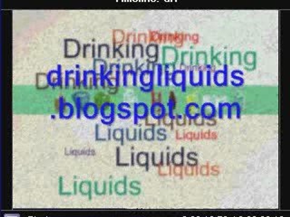 Drinking liquids