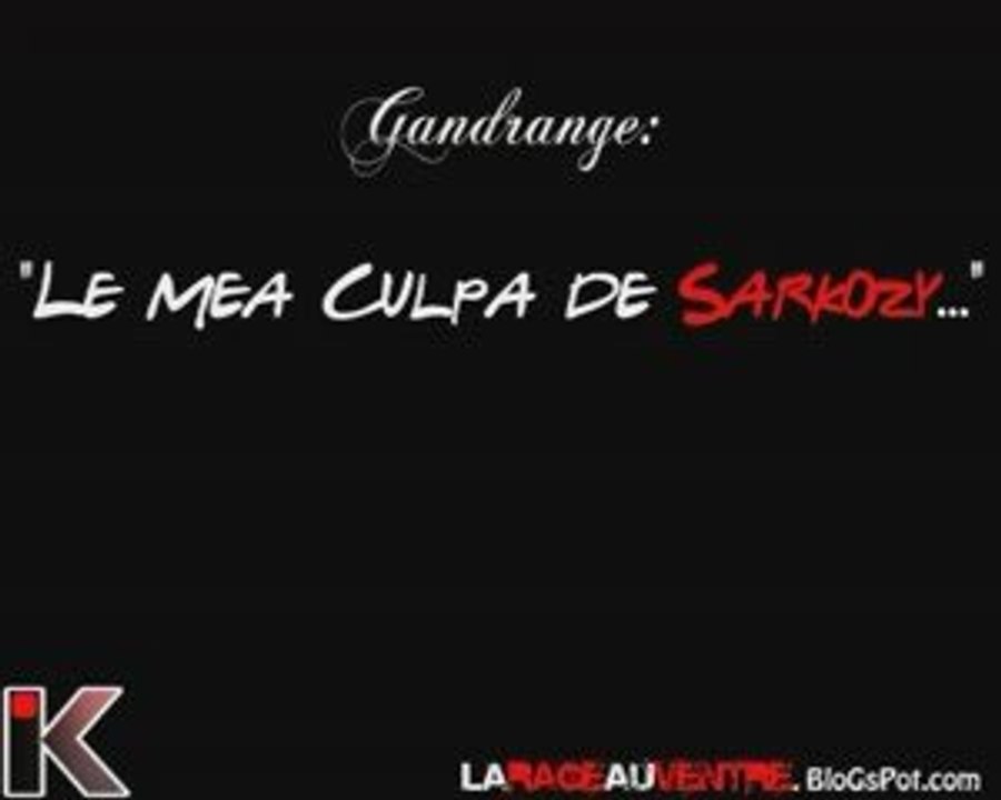 Gandrange : Le Mea Culpa de Sarkozy
