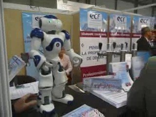 Nao sur le stand ECF à Nantes