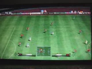 france - espagne pes2010 online mi-temps 2