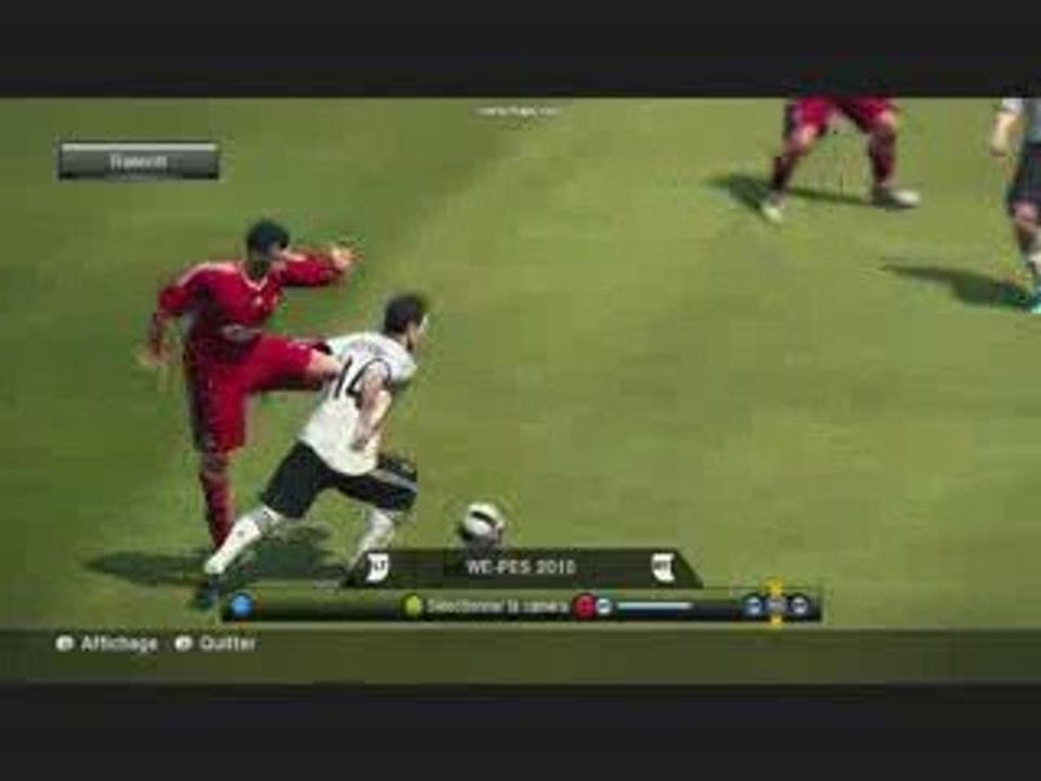 PES 2010, premier match démo
