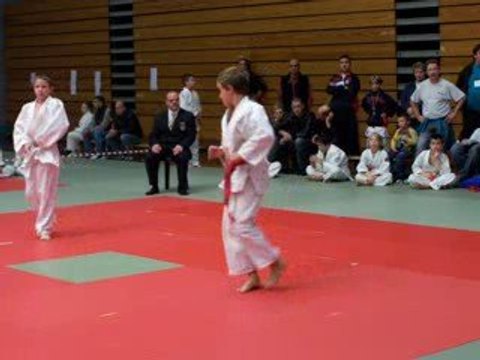 axel 1er combat judo braine l'alleud le 17 oct 2009