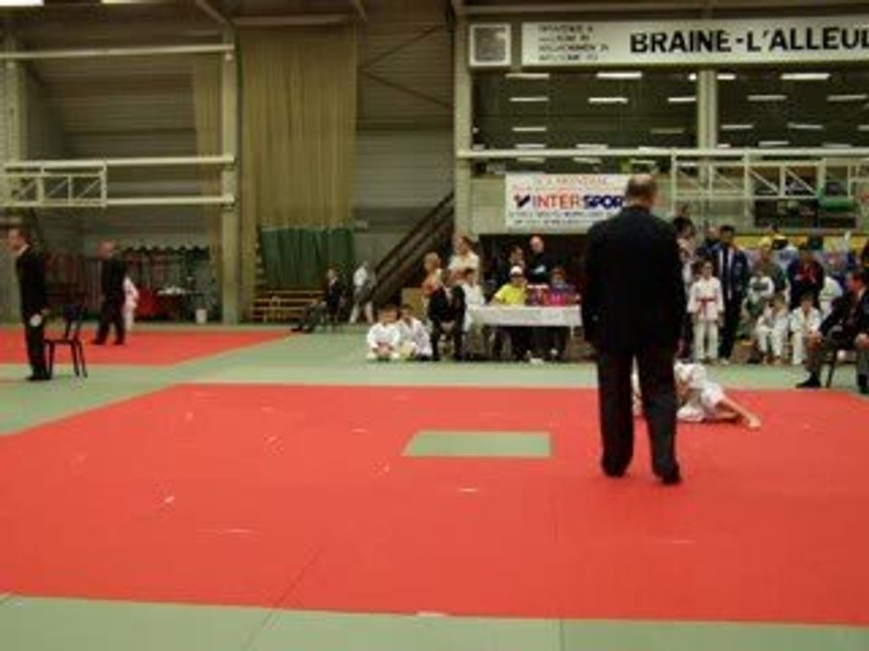 gerald 2ème combat judo braine l'alleud le 17 oct 2009
