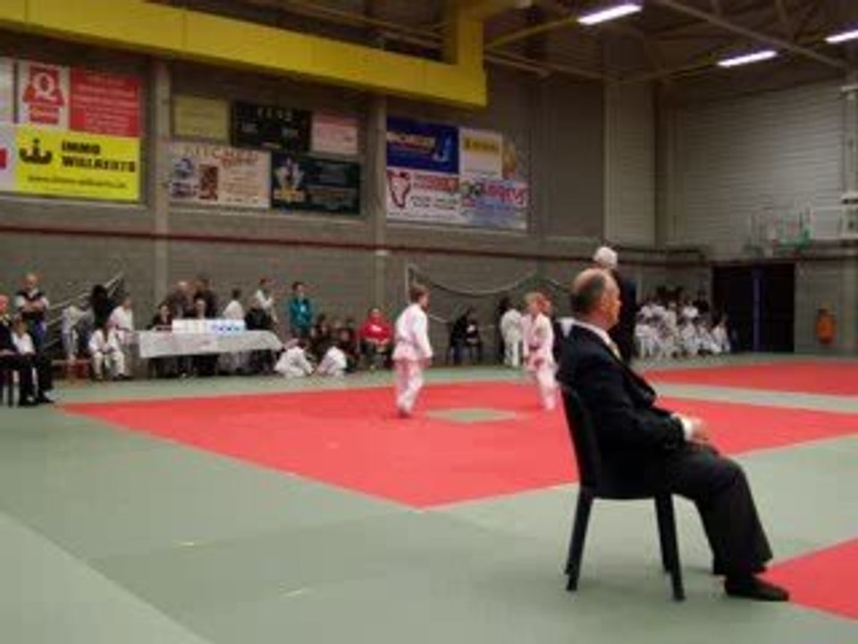 joseph 1er combat judo braine l'alleud le 17 oct 2009