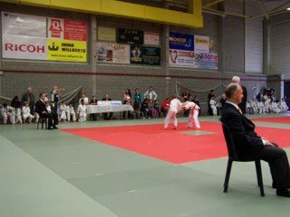 joseph 2 ème combat suite judobraine l'alleud le 17 oct 2009