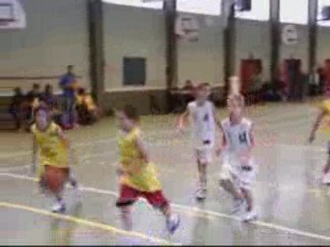 Premier match de Rémi avec les poussins de Pont