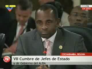Roosevelt Skerrit en Cumbre ALBA