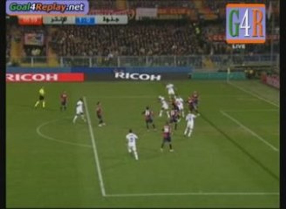 GENOA 0-1 INTER MILAN CAMBIASSO