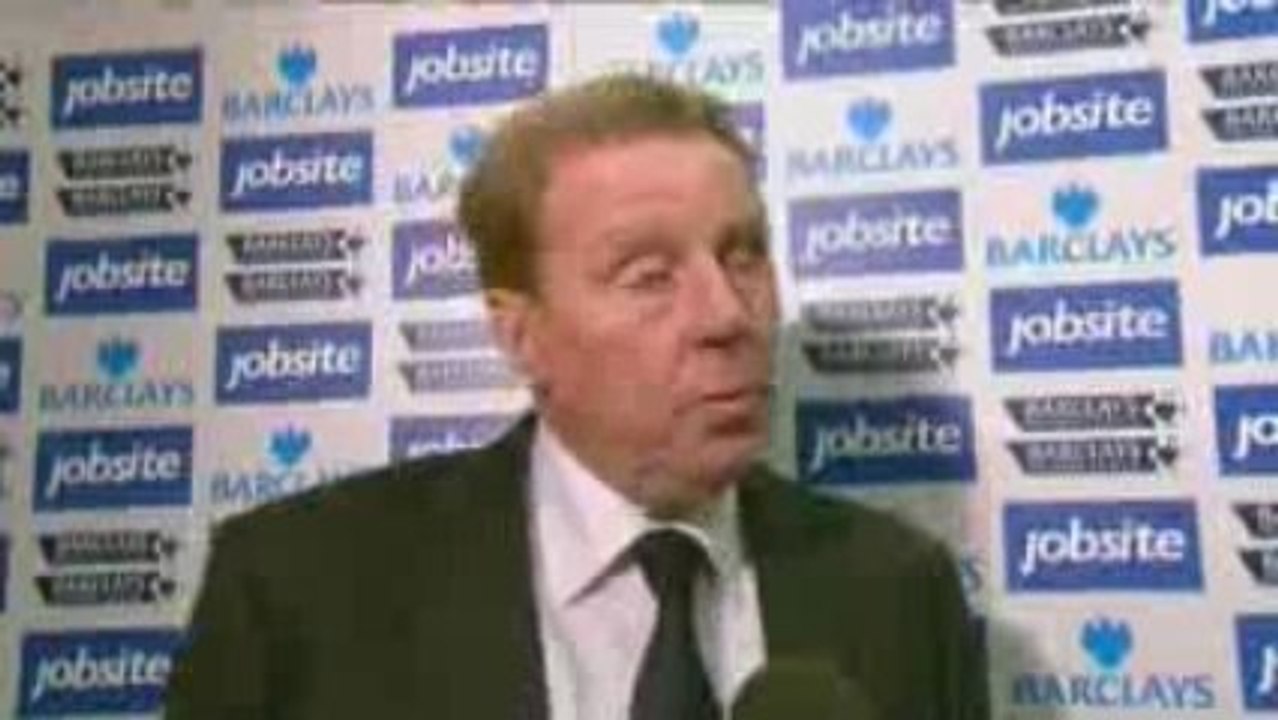 HARRY REDKNAPP - Portsmouth 1-2 Tottenham