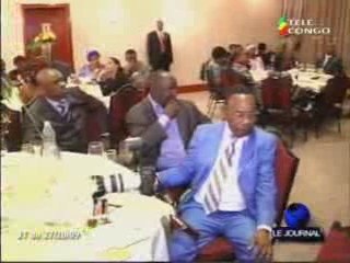 Dîner d’affaire offert à Mme Sassou en Namibie