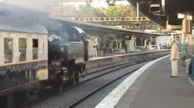 Arrivée de la 141 TB 407 à Joinville le Pont le 10-10-2009