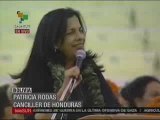 Patricia Rodas el pueblo hondureño lucha por la Libertad