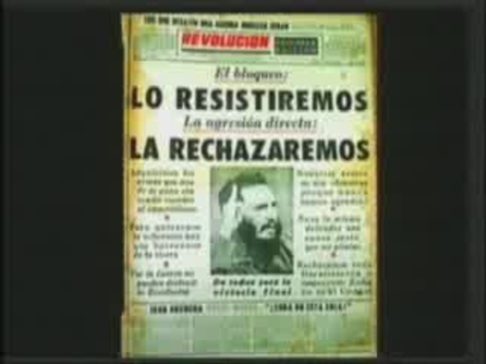 Cuba contra Bloqueo