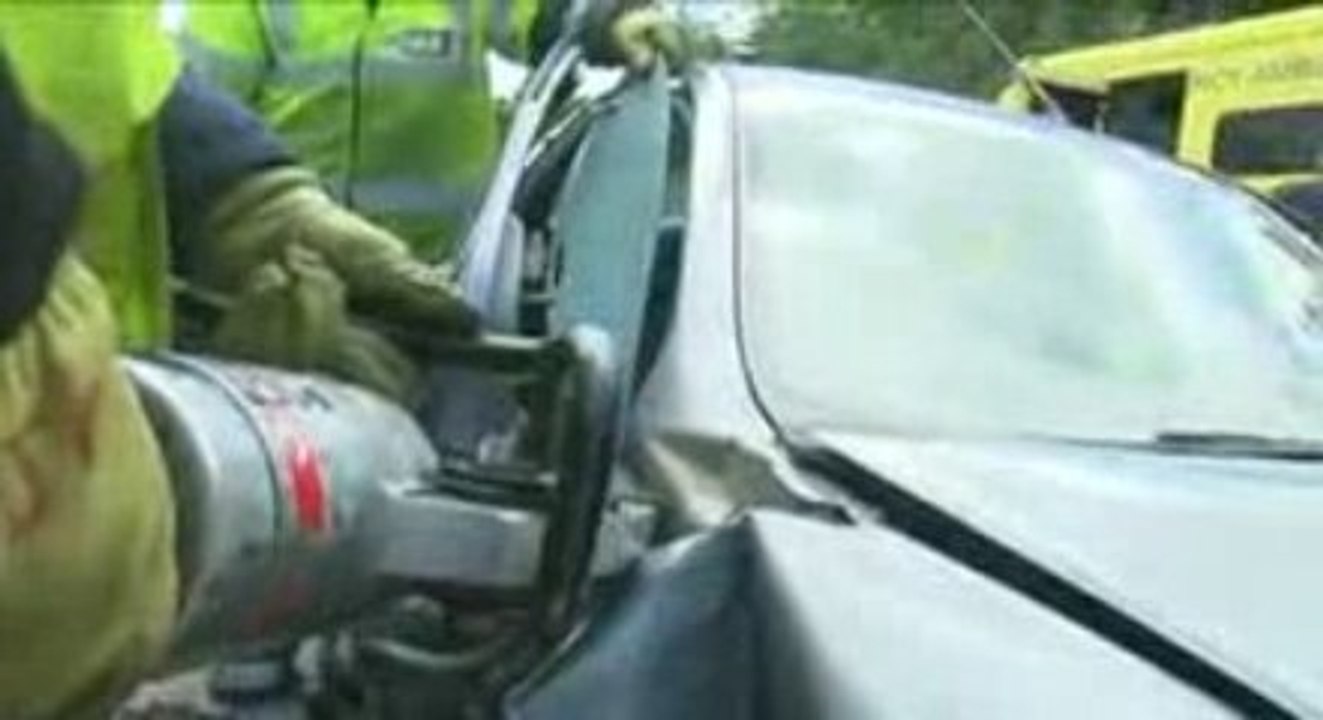 Vidéo choc contre les SMS en voiture