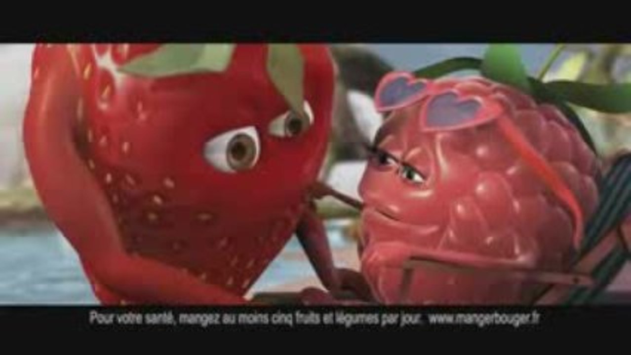 OASIS FRAISE FRAMBOISE - NOUVELLE PUB 2009