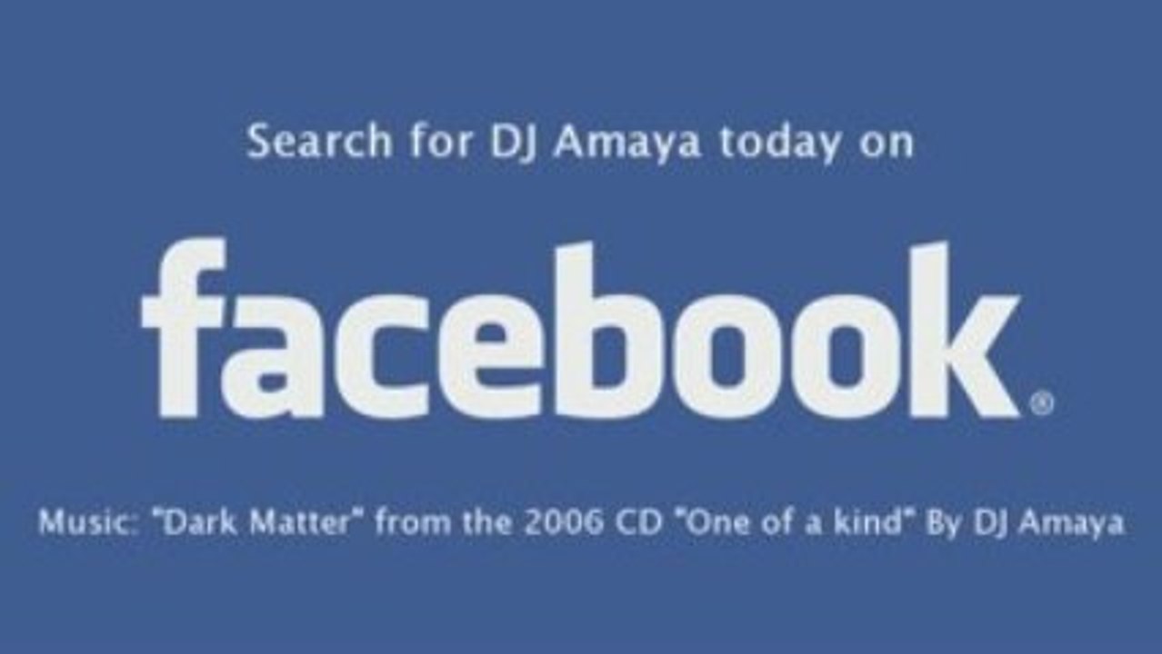 Become a Fan of DJ Amaya on FACEBOOK