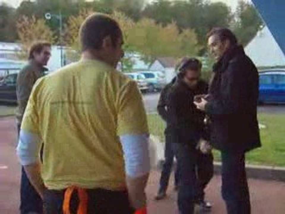 Détente avant l'interwiew de Cyril Lignac