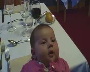 Les premiers sourires de Blandine