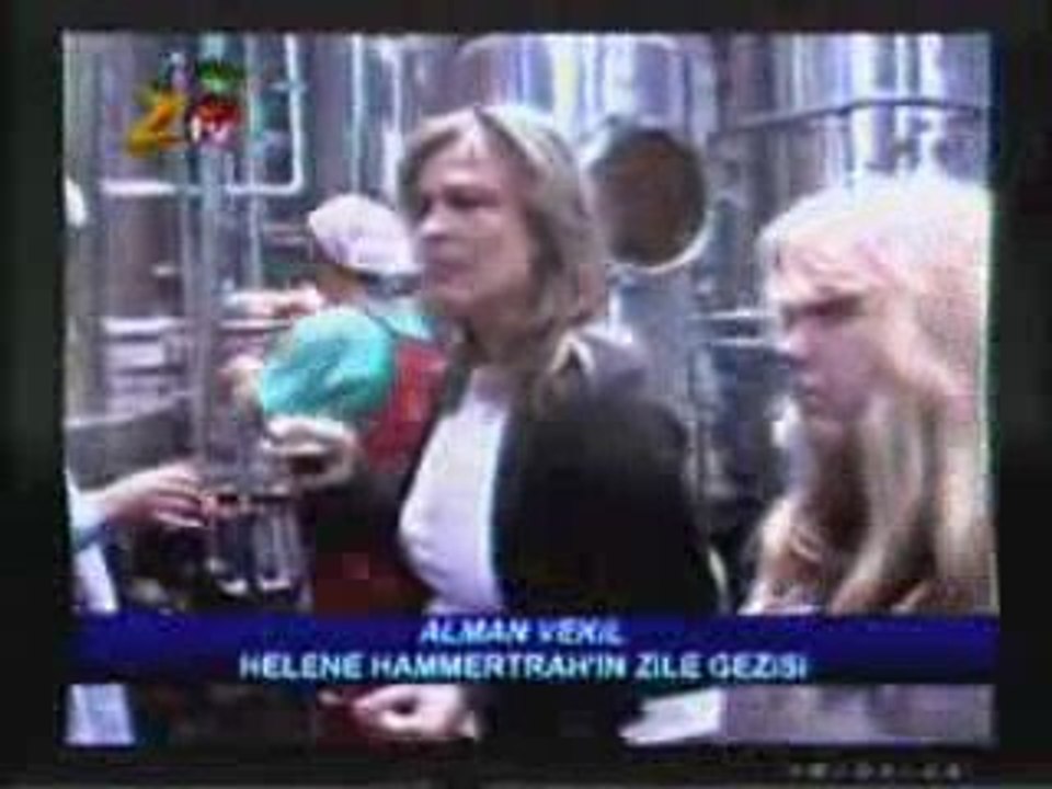 alman vekilin zile gezisi