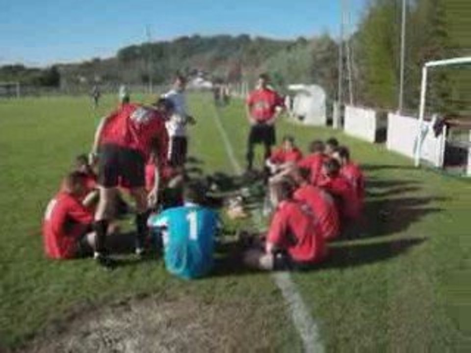 Match de coupe contre Astafort la mi-temps
