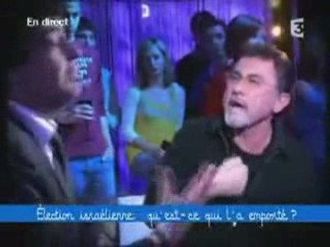 Un historien israélien clash un sioniste du CRIF chez Taddei