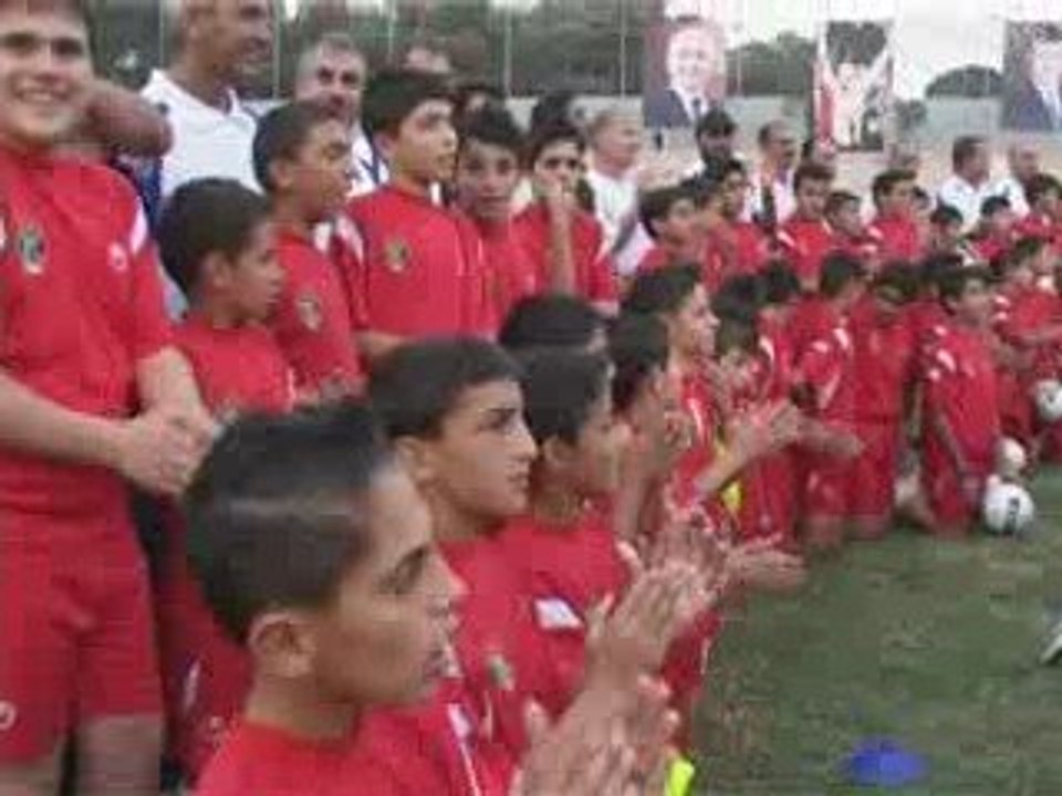 FIFA official visit to Jordan, october 2008