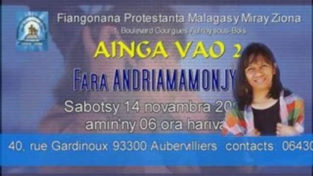 Fara Andriamamonjy AINGAVAO 2