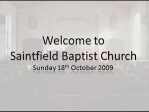 181009 - Gospel Service Part 1