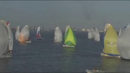 Départ de la Solidaire du Chocolat