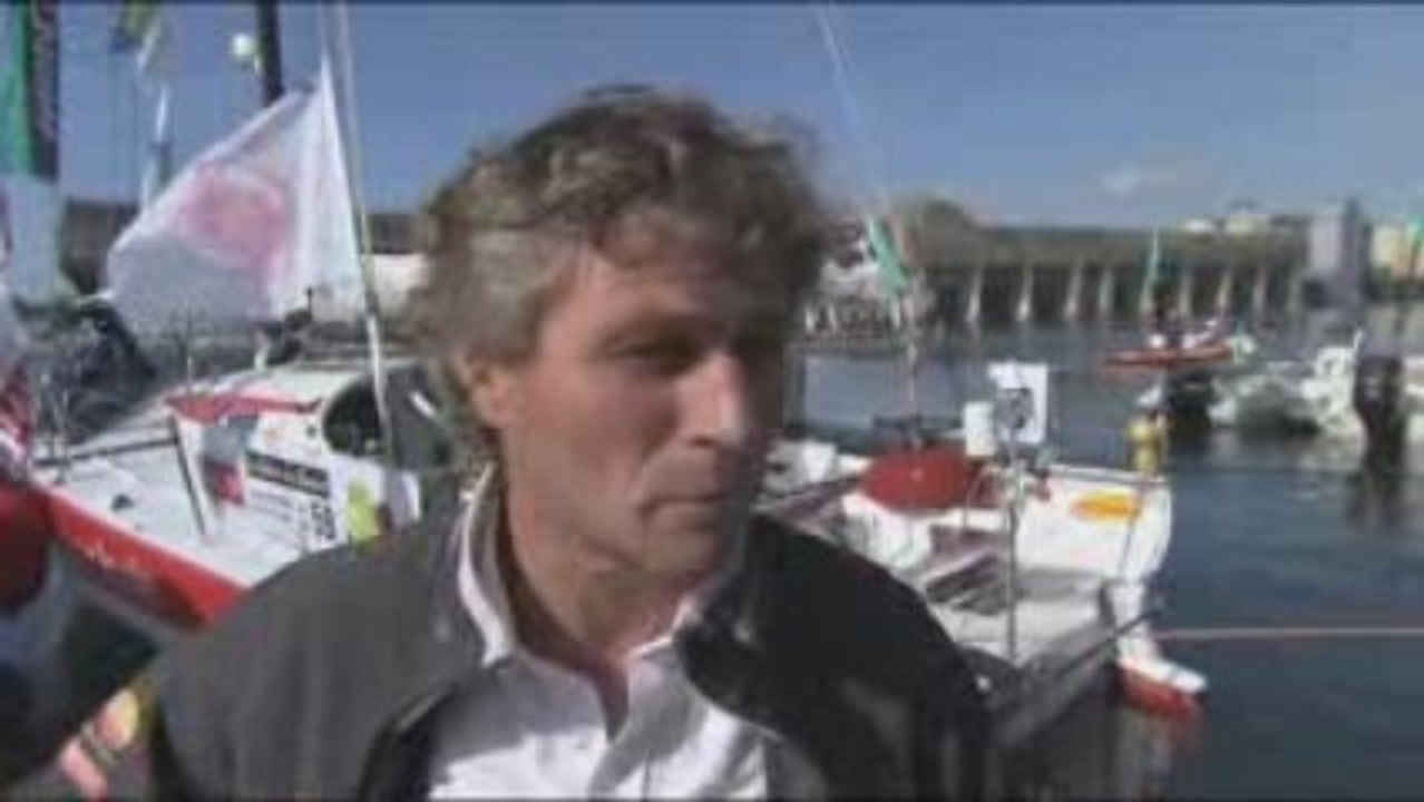 Solidaire du Chocolat - ITV de Bernard Stamm