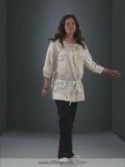 So Fabulous - DROP WAIST BLOUSE