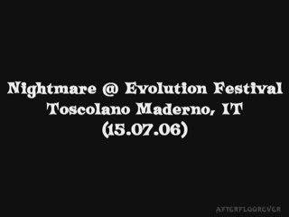 NIGHTMARE - Evolution Festival - Enter Sandman