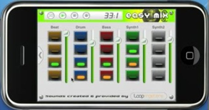 EasyMix dj mix iPhone / iPod touch - breaks
