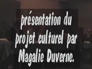 20091021présentation projet culturel