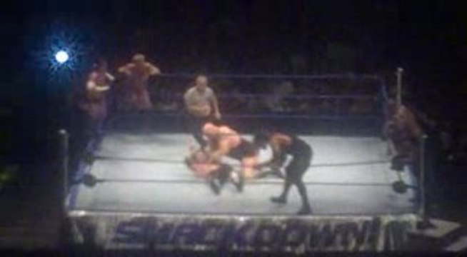 Match final de Undertaker Batista ..vs jericho cmpunk(suite)