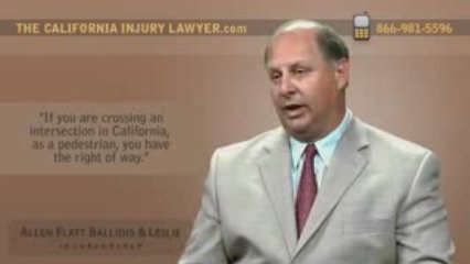 Southern California Pedestrian Accident Law Firm Can ...