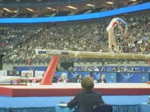 CM Londres 2009 Finale Poutre GAF