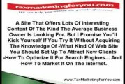 Tax Marketing | Marketing Accounting Services On Internet